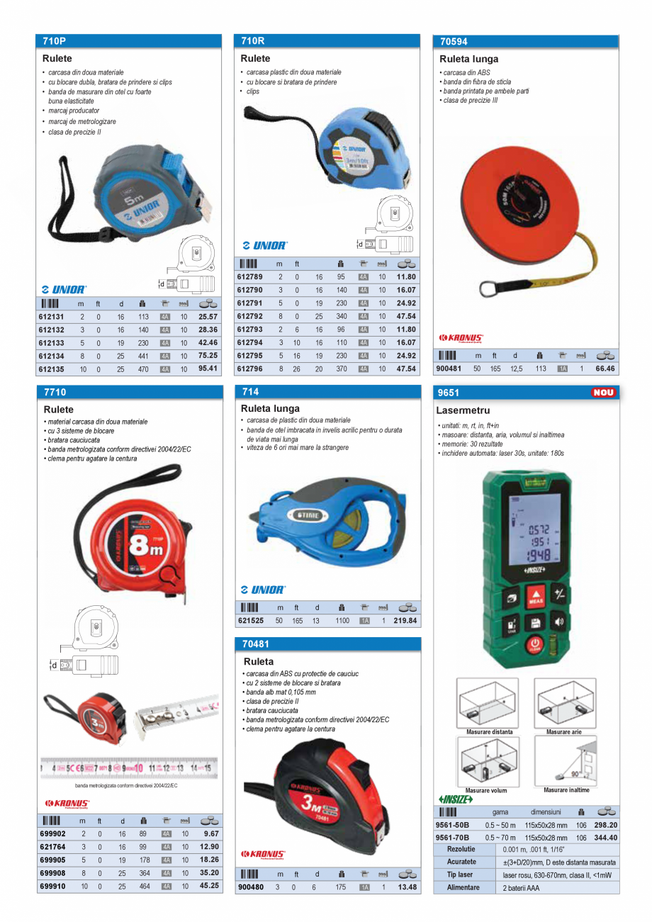 Pagina 30-SCULE PENTRU MONTAT PODELE  Catalog, brosura Romana % de inalta calitate
• compatibile cu o gama...