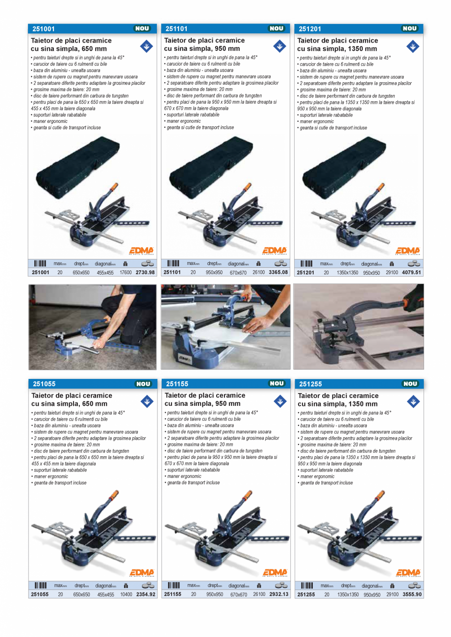 Pagina 37 - SCULE PENTRU MONTAT PODELE  Catalog, brosura Romana at cu mana dreapta cat si cu mana...