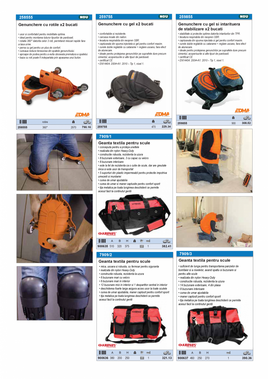 Pagina 54 - SCULE PENTRU MONTAT PODELE  Catalog, brosura Romana cro,
pentru a evita deteriorarea...