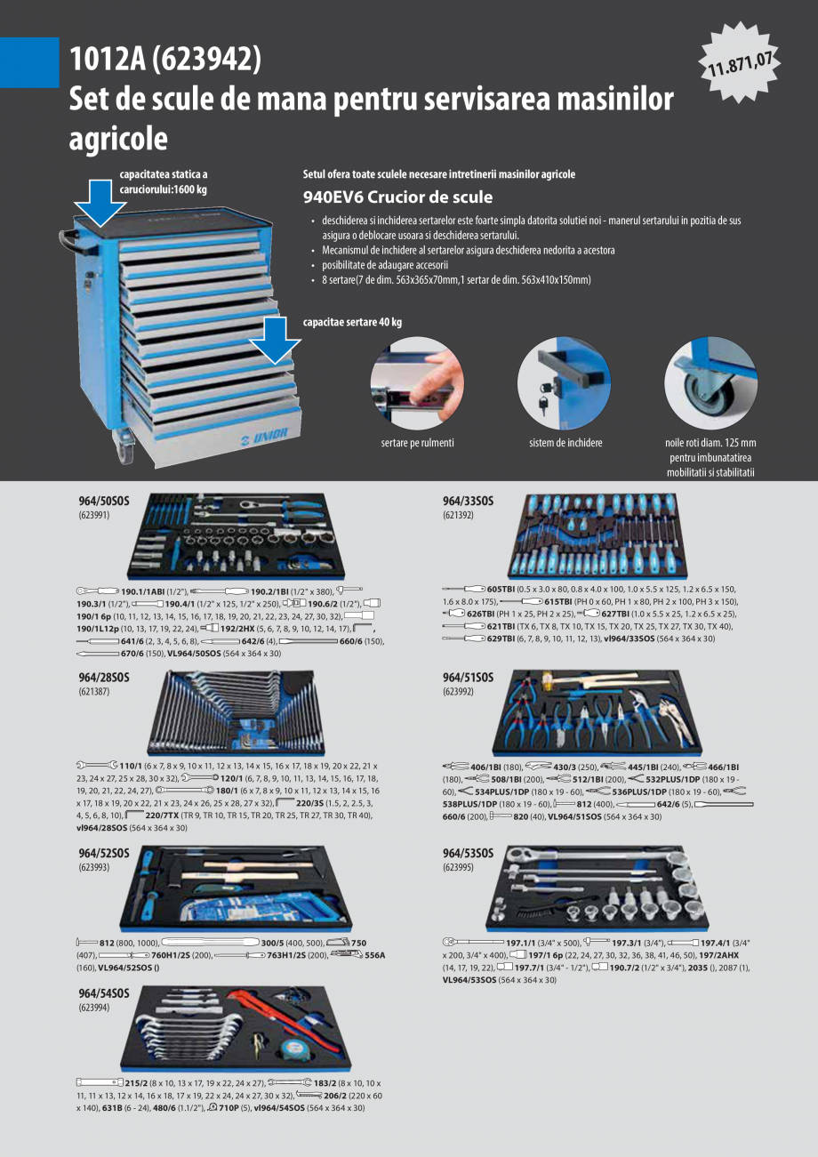 Pagina 20-Lista de preturi produse noi 2015 - 2016 UNIOR Masina de gaurit pneumatica - 1515, Masina de gaurit ...