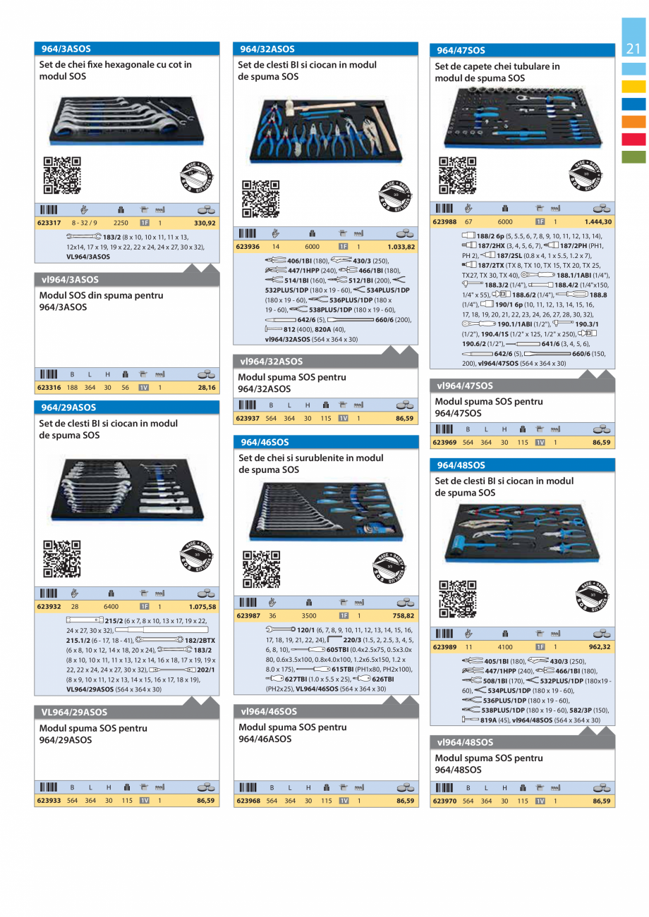 Pagina 21 - Lista de preturi produse noi 2015 - 2016 UNIOR Masina de gaurit pneumatica - 1515,...