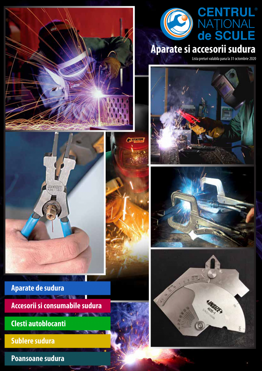 Pagina 1-Catalog CNS INDUSTRIAL 2018-2020 Aparate de sudura STAYER WELDING Catalog, brosura Romana Aparate si...