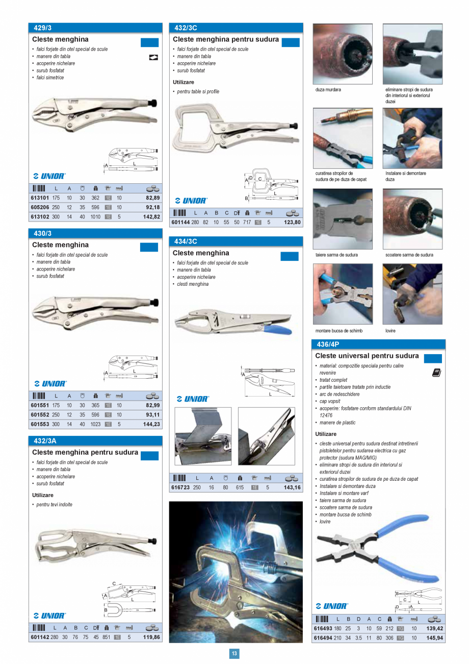 Pagina 13-Catalog CNS INDUSTRIAL 2018-2020 Aparate de sudura STAYER WELDING Catalog, brosura Romana /EC...