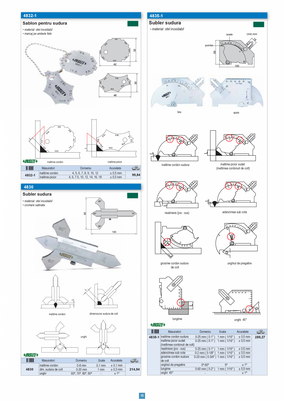 Pagina 15-Catalog CNS INDUSTRIAL 2018-2020 Aparate de sudura STAYER WELDING Catalog, brosura Romana 20x125x185...
