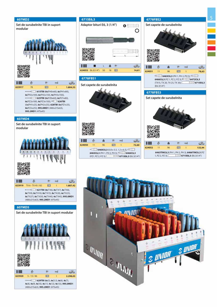 Pagina 5-Lista de preturi produse noi 2015 - 2016 UNIOR 1510, 1517 S Catalog, brosura Romana entru conditii...