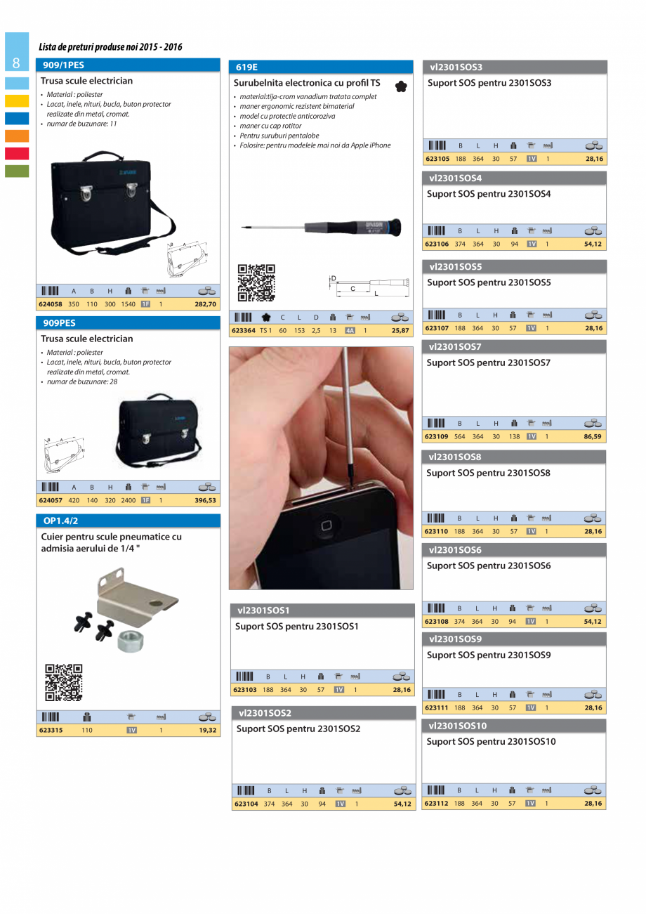 Pagina 8-Lista de preturi produse noi 2015 - 2016 UNIOR 1510, 1517 S Catalog, brosura Romana x(PH3x150)),...