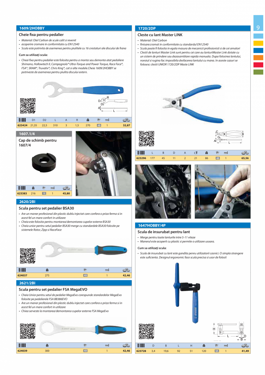 Pagina 9-Lista de preturi produse noi 2015 - 2016 UNIOR 1510, 1517 S Catalog, brosura Romana btire ii permite...