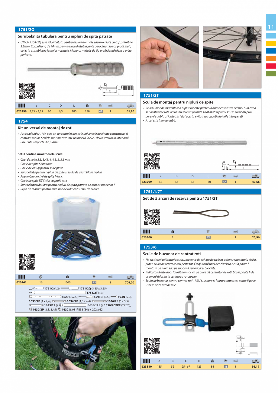 Pagina 11-Lista de preturi produse noi 2015 - 2016 UNIOR 1510, 1517 S Catalog, brosura Romana 6x(6), 4x(7),...