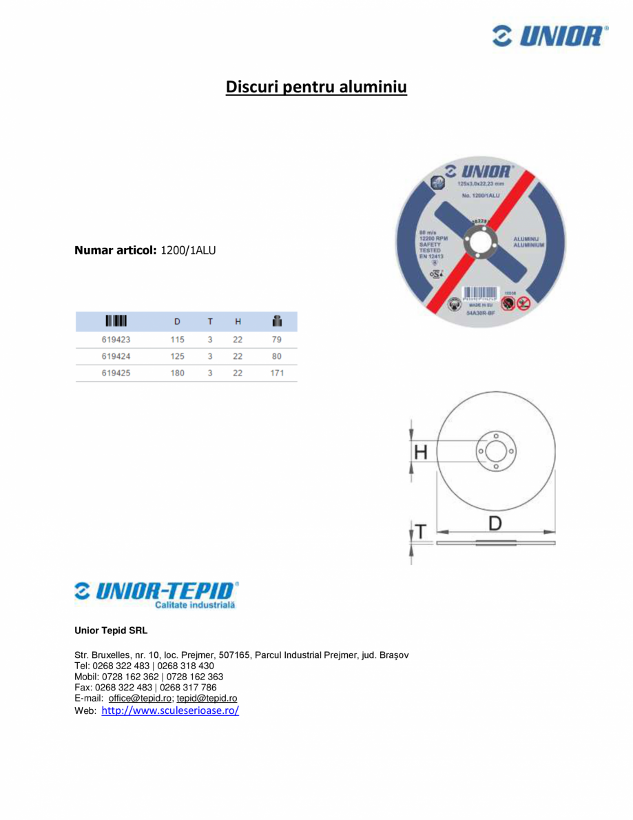 Pagina 1-Discuri pentru aluminiu STAYER 1200/1ALU Fisa tehnica Romana Discuri pentru aluminiu

Numar articol:...