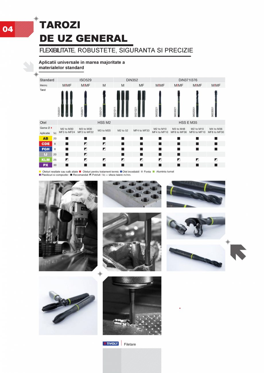 Pagina 4-Burghie TIVOLY TAROZI Fisa tehnica Romana re

Comp. B

Tivoly®

Gauri

Comp. A

Comp. B

Tivoly®

...
