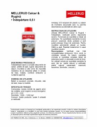 Soluție pentru curățarea depunerilor de calcar și rugină 