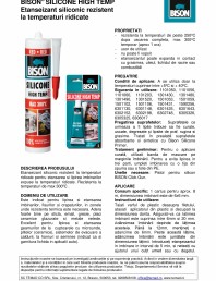 Etanseizant siliconic rezistent  la temperaturi ridicate