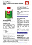 GR95 Adeziv lichid pentru PVC rigid, cu certificare KOMO GRIFFON - GR-95