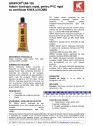 Adeziv tixotropic rapid, pentru PVC rigid cu certificate KIWA si KOMO