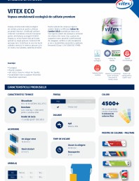 Vopsea emulsionată ecologică de calitate premium