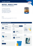Vopsea emulsionata cu finisaj texturat  vitex - Motivo Miracle Sand