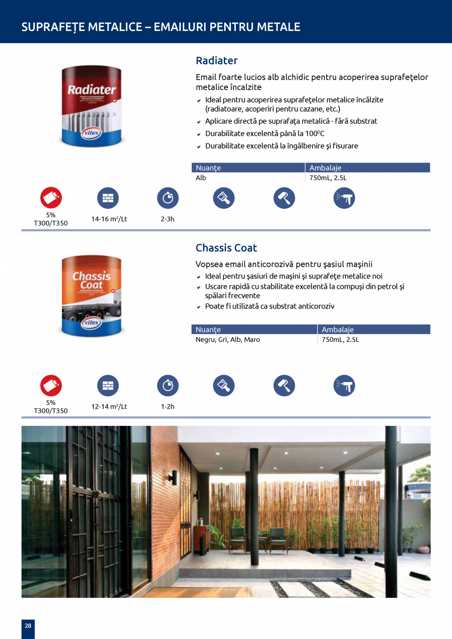 Pagina 27-Ghid tehnic de produse VITEX CLASSIC, ECO, Metallico, VITO ECO, VIPOL, VI, Kitchen&Bath, VITO...