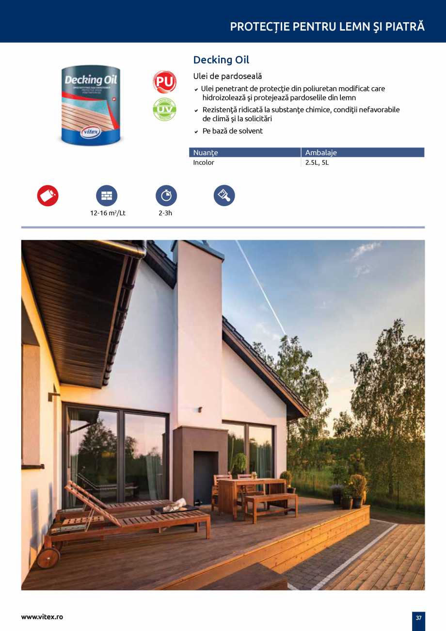 Pagina 37-Ghid tehnic de produse VITEX CLASSIC, ECO, Metallico, VITO ECO, VIPOL, VI, Kitchen&Bath, VITO...