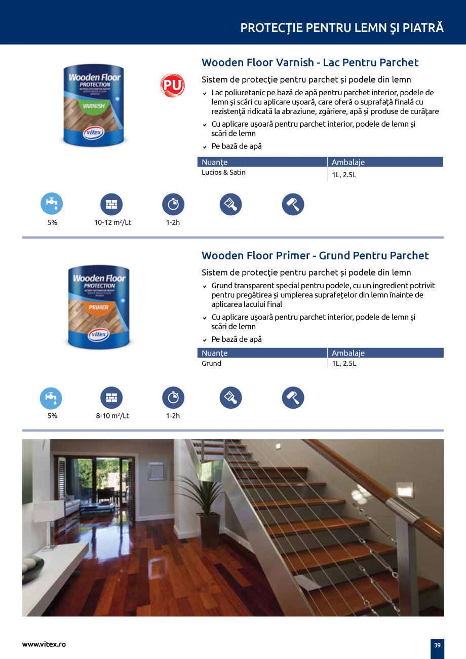 Pagina 39-Ghid tehnic de produse VITEX CLASSIC, ECO, Metallico, VITO ECO, VIPOL, VI, Kitchen&Bath, VITO...