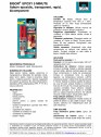 Adeziv epoxidic, transparent, rapid, bicomponent 