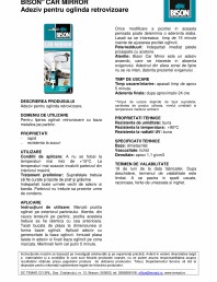 Adeziv pentru oglinda retrovizoare