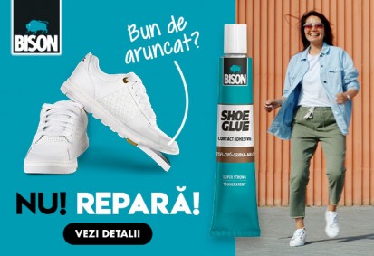 Adeziv pentru pantofi și articole din piele BISON Shoe Glue Shoe Glue Adeziv pentru pantofi și