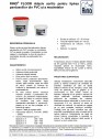 Adeziv acrilic pentru lipirea pardoselilor din PVC și a mochetelor, 12kg