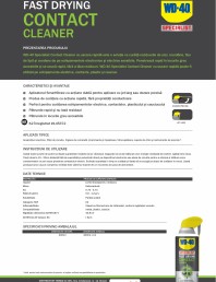 Solutie profesionala de curatare contacte electrice