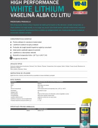 Vaselina pe baza de Litiu