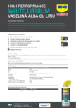 Vaselina pe baza de Litiu WD-40 - Specialist High Performance White Lithium Grease