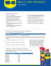 Lubrifiant multifuncțional