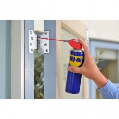 WD-40 Lubrifiant multifunctional  - Spray lubrifiant pentru curatare, ungere, protectie antirugina WD-40