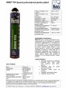 Spumă poliuretanică pentru pistol