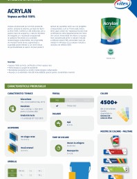 Vopsea acrilica 100%