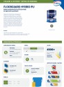 Vopsea poliuretanica acrilica pe baza de apa pentru pardoseli