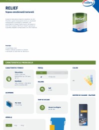 Vopsea emulsionata texturată