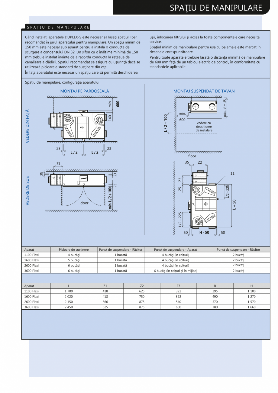 Pagina 5-Unitate de ventilatie ATREA DUPLEX FLEXI Fisa tehnica Romana ie. Descărcaţi-l de pe website-ul...