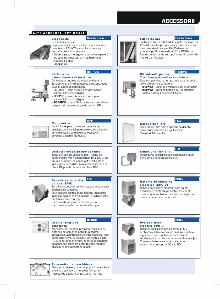 Pagina 7-Unitate de ventilatie verticala cu recuperator in flux incrucisat ATREA  DUPLEX BASIC-V Fisa tehnica...
