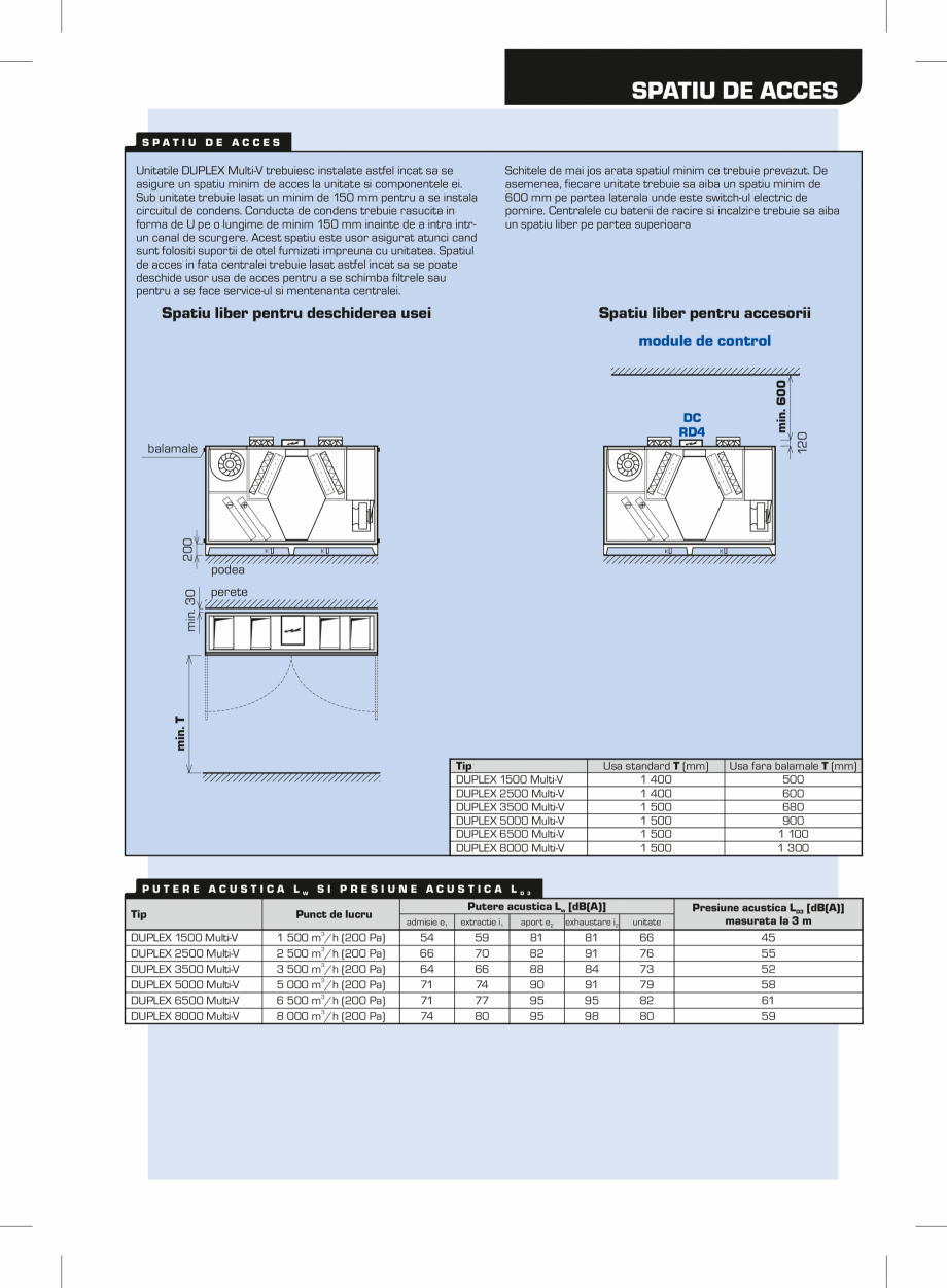 Pagina 5-Unitati de ventilatie cu schimbator de caldura hexagonal in contracurent ATREA DUPLEX MULTI-V Fisa...