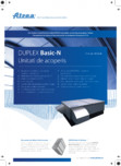 Unitati de ventilatie cu montaj exterior  ATREA - DUPLEX BASIC-N Rooftop