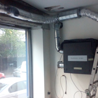 ATREA Ventilatie Cafenea situata in zona Dorobanti Bucuresti - Sisteme de ventilare cu recuperare de caldura
