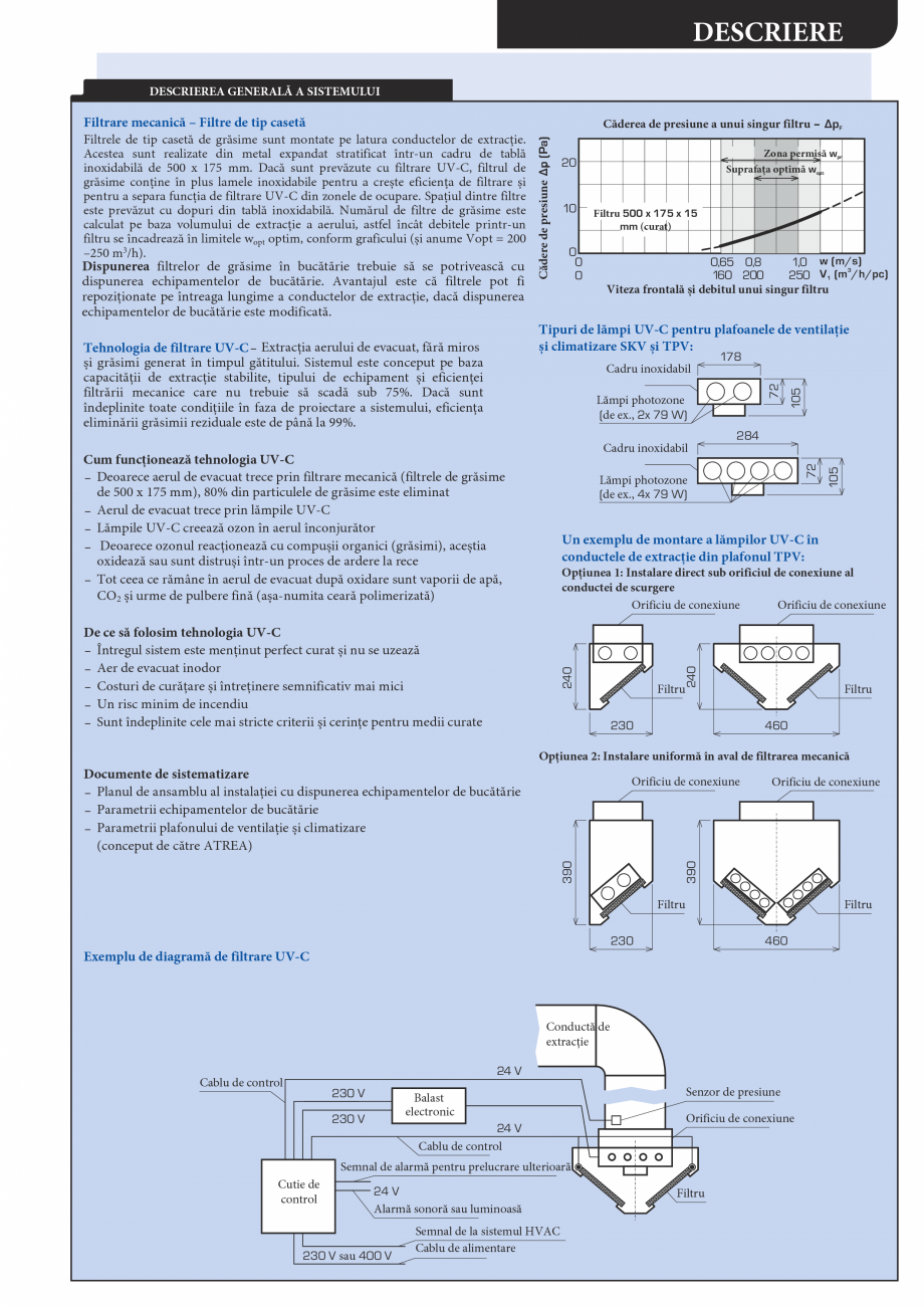 Pagina 3-Plafoane de ventilatie si extractie pentru bucatarii industriale ATREA Catalog, brosura Romana u...