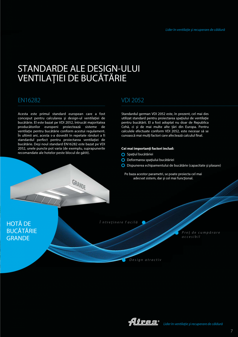 Pagina 5-Ventilatie moderna pentru bucatarii profesionale  ATREA Diner-T, Variant, Grande, Modis 2, Kubus...