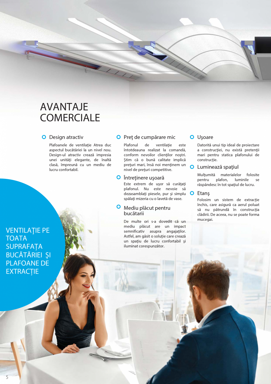 Pagina 6-Ventilatie moderna pentru bucatarii profesionale  ATREA Diner-T, Variant, Grande, Modis 2, Kubus...