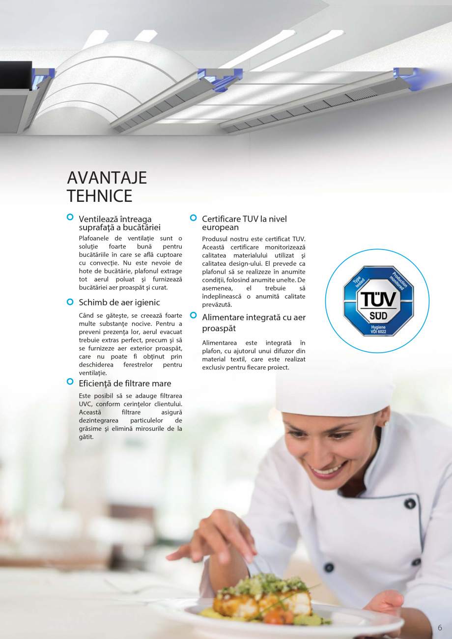 Pagina 7-Ventilatie moderna pentru bucatarii profesionale  ATREA Diner-T, Variant, Grande, Modis 2, Kubus...