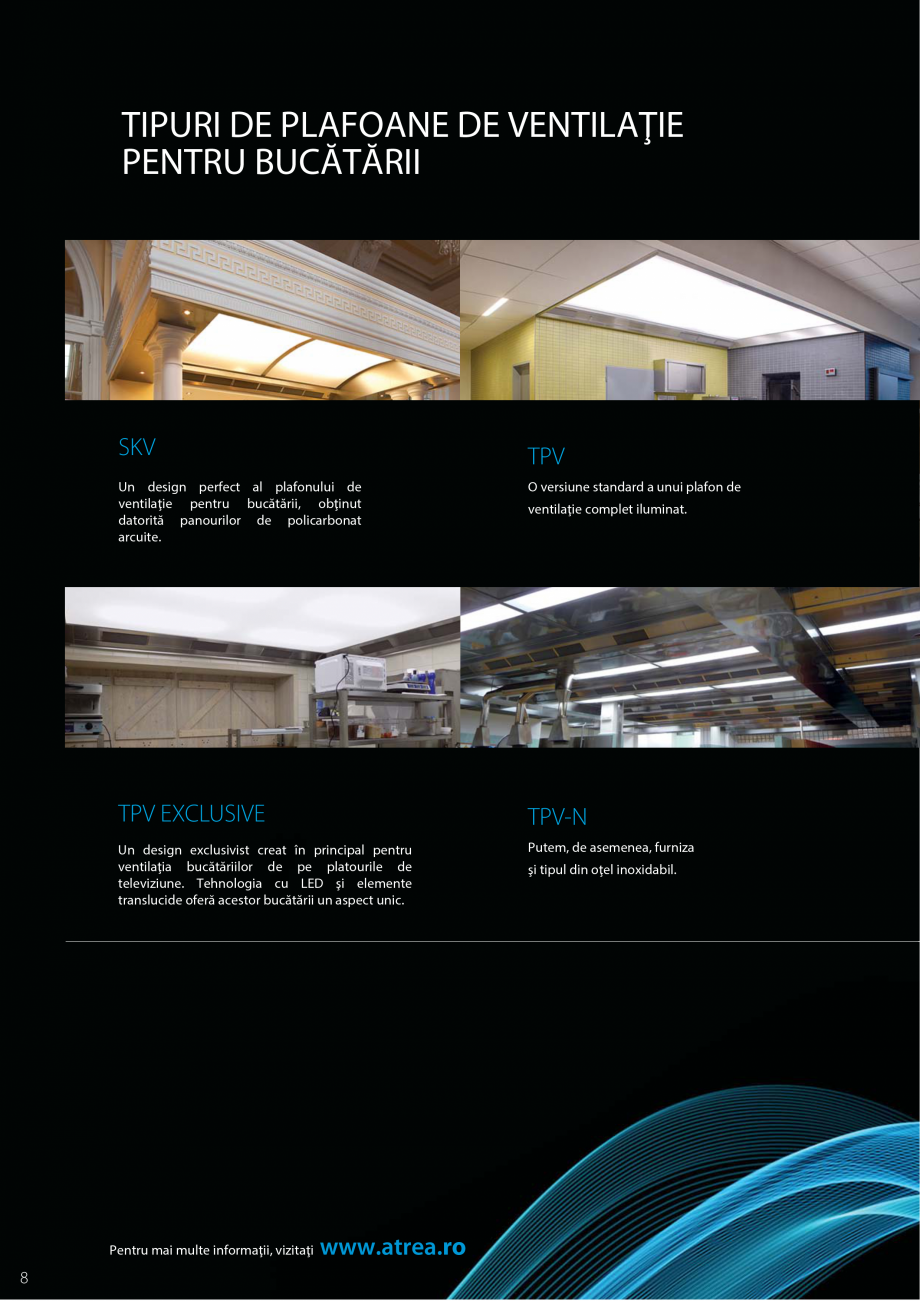Pagina 8-Ventilatie moderna pentru bucatarii profesionale  ATREA Diner-T, Variant, Grande, Modis 2, Kubus...