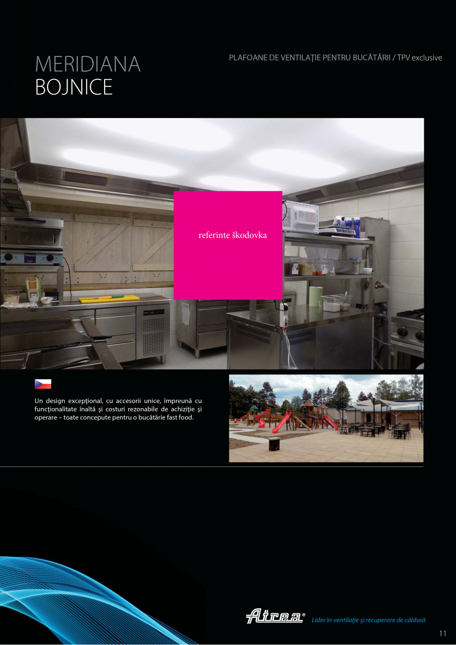 Pagina 11-Ventilatie moderna pentru bucatarii profesionale  ATREA Diner-T, Variant, Grande, Modis 2, Kubus...