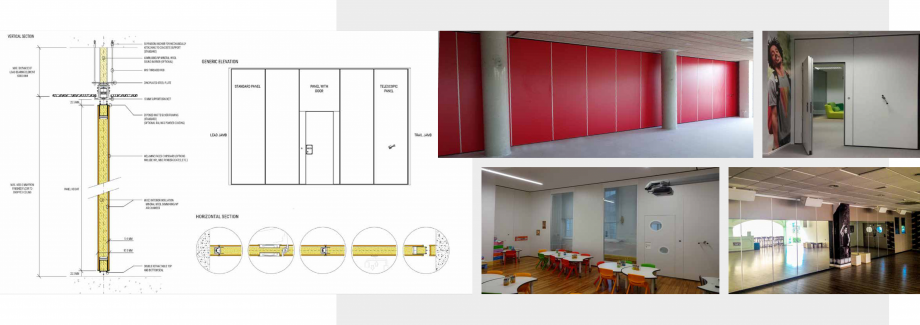 Pagina 18-Pereti mobili  TABIEXPERT Catalog, brosura Engleza ed
Standard modulation: between 800 mm and 1200...