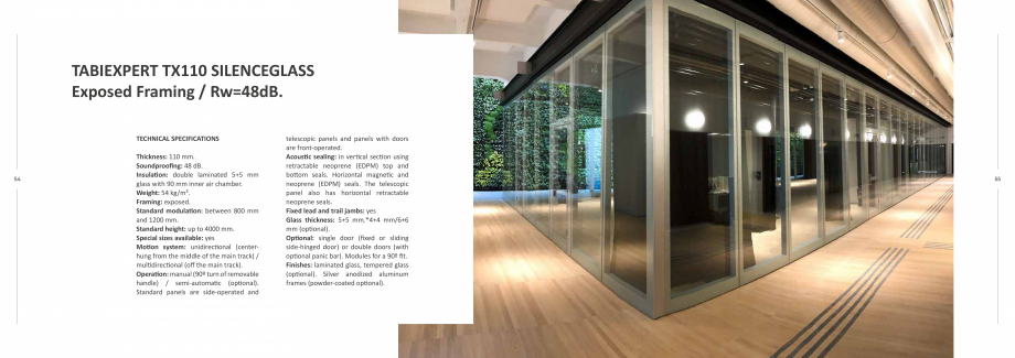 Pagina 28-Pereti mobili  TABIEXPERT Catalog, brosura Engleza 