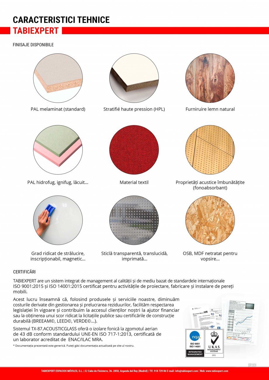 Pagina 8-Pereti mobili fonoizolant TABIEXPERT TX87 - ACOUSTICGLASS Fisa tehnica Romana 